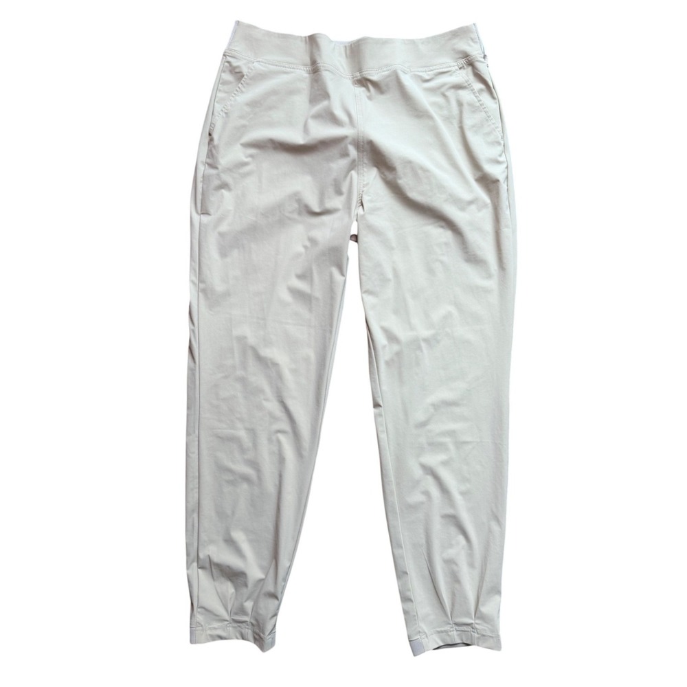 Tommy Bahama Jogger Women XL Everyday Active Beige Stretch NEW